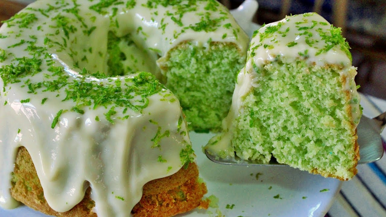 Bolo Gelado de Limão com Coco Um Refresco Clássico e Cremoso