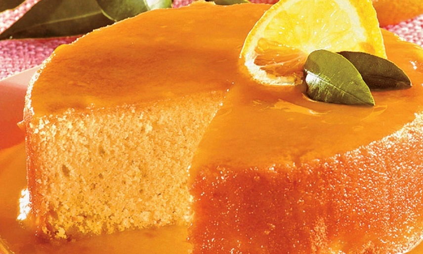 Bolo de Laranja Leve com Casca e Gengibre Um Aroma Cítrico que Eleva o Dia